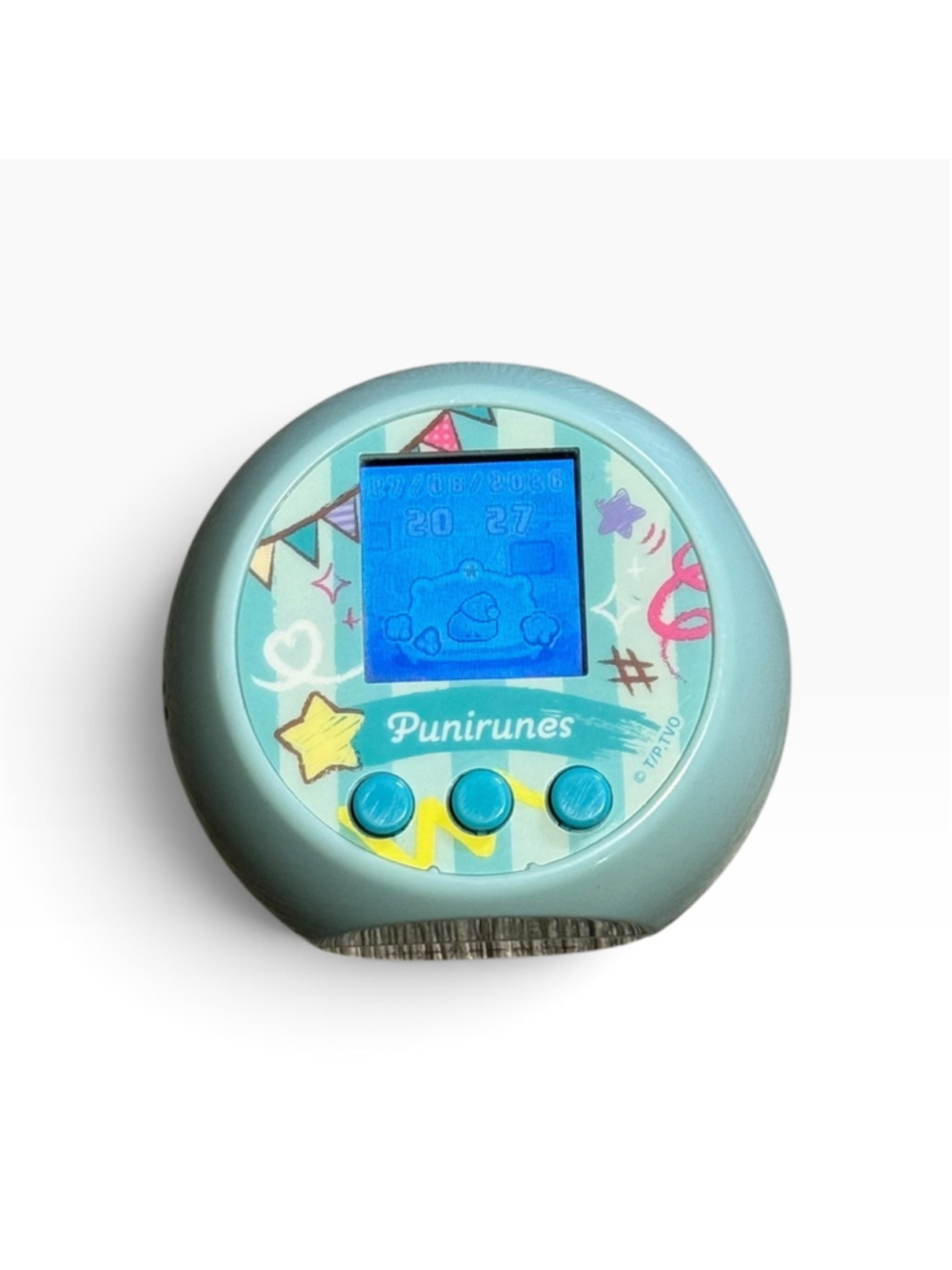 Tomy Punirunes Interactive Digital Pet Toy One Size Blue Yellow 55 characters